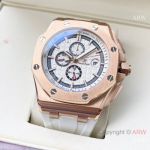 High Quality Replica AUDEMARS PIGUET ROYAL OAK OFFSHORE Different Colors Rubber Strap Different Colors Checkered Face Dial Different Colors 316L Stainless Steel Case Watch 44mm